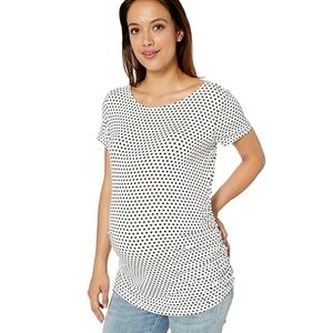 Maternity shirt polka dots